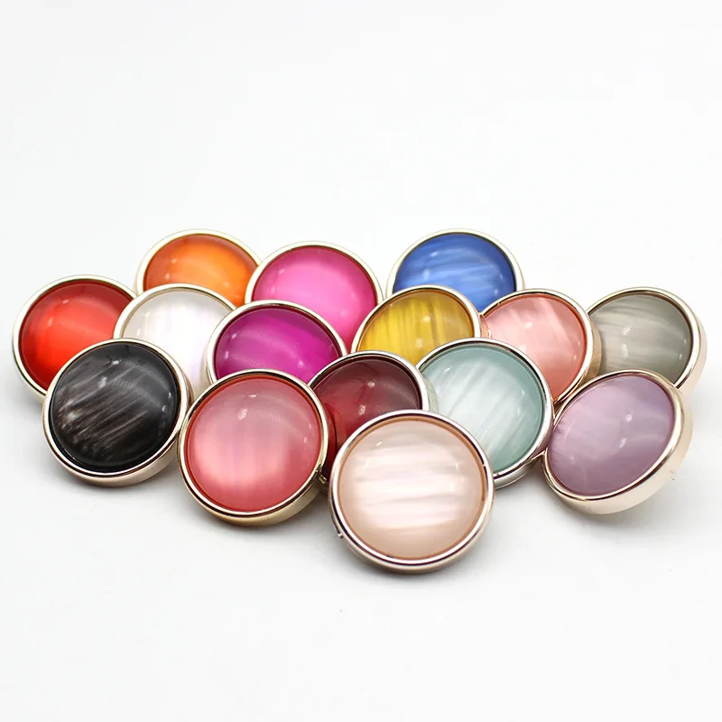 Пуговицы полимерные разноцветные для одежды пальто костюма кардигана швейные