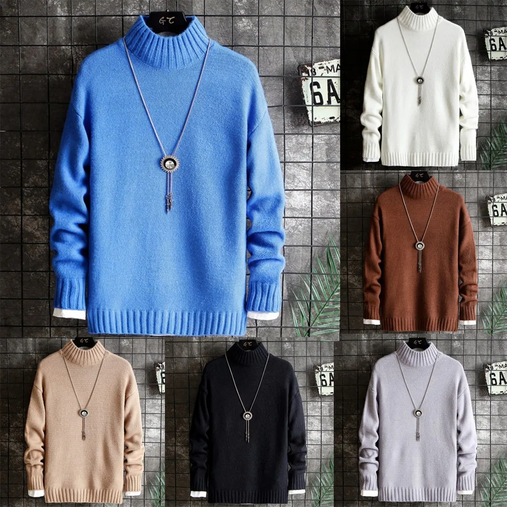 Свитер мужской Повседневный пуловер 2019 новый осенне зимний стиль для мужчин