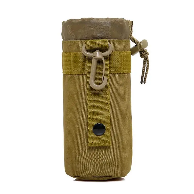 Открытый военный тактический Molle бутылка для воды кемпинг бутылка для воды сумка Открытый Топ выживания спортивный чайник с держателем дорожные наборы - Цвет: B