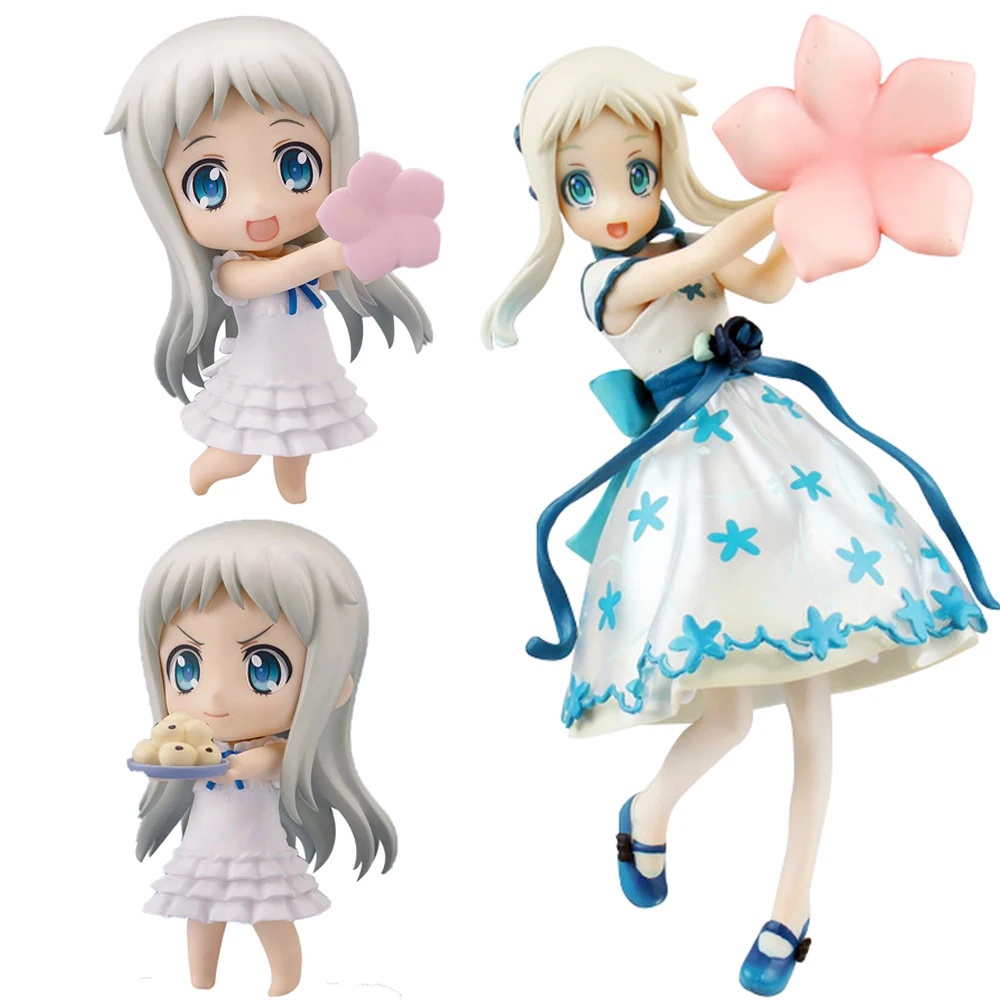 

Anime ANOHANA Honma Meiko PVC Menma Q Clay 204# Action Figure Japan Anime Figure Model Collectible Toy Doll Gifts For Children