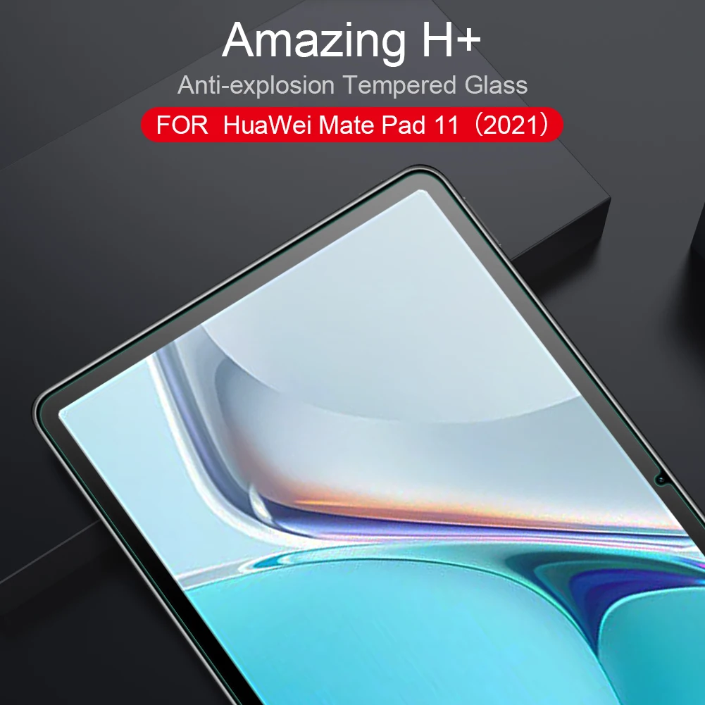 

for Huawei MatePad 11 2021 Tempered Glass NILLKIN Amazing H+ Anti-explosion Front Screen Protector Glass Film for Mate Pad 11