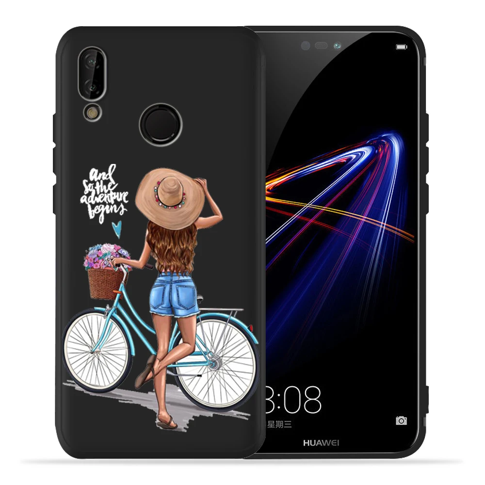 15 Модный черный чехол для телефона Mam Super Mom baby girl для huawei P30 P20 Lite Pro P10 P9 Lite mate 20 30 10 Lite, мягкий чехол для Etui - Цвет: 15