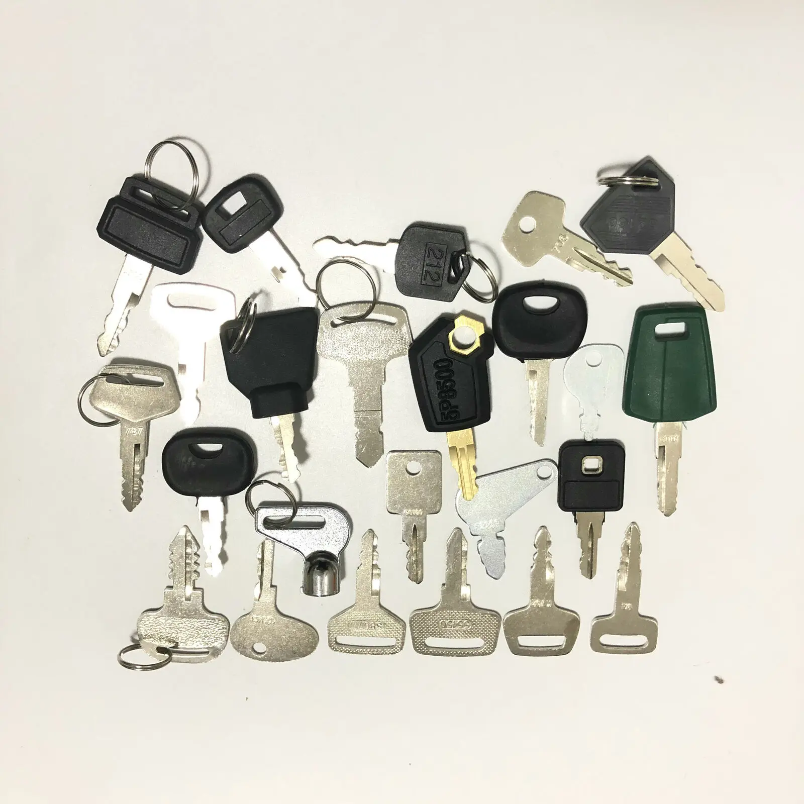 

42pcs Heavy Equipment Key Construction Ignition Key Plant Key 5P8500 S450 H800