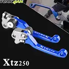 Для YAMAHA XTZ250 XTZ 250 2006-2017 2007 2008 2009 2010 2011 2012 2013 2014 Складной поворотный рычаг тормоза мотоцикла