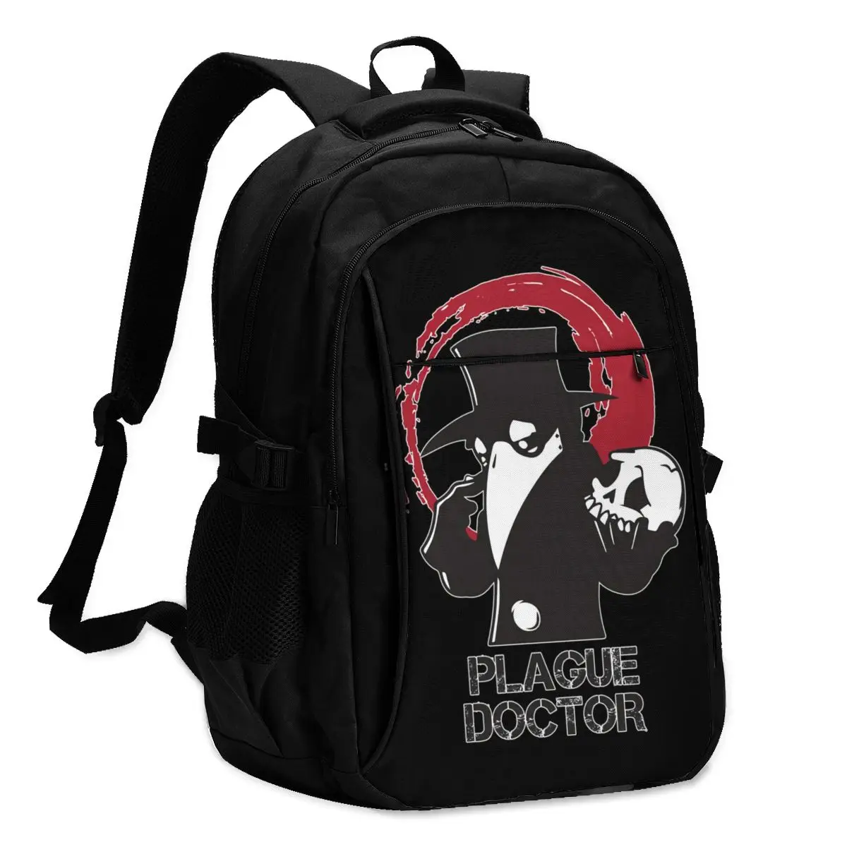 

Doctor Plague Backpacks Trekking Youth Durable Backpack Nice Charging USB Bags