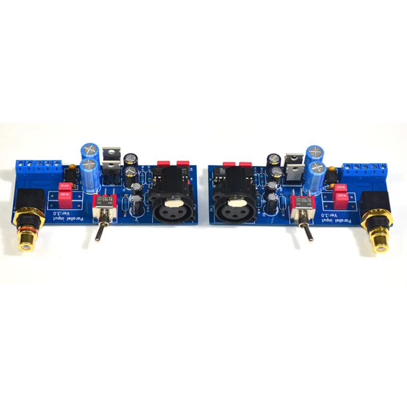 Lusya SSM2141 сбалансированный XLR сигнал к несбалансированному RCA одноконцевой