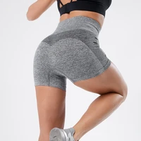 running seamless shorts women push up high waist fitness short female slim workout dropship 2020