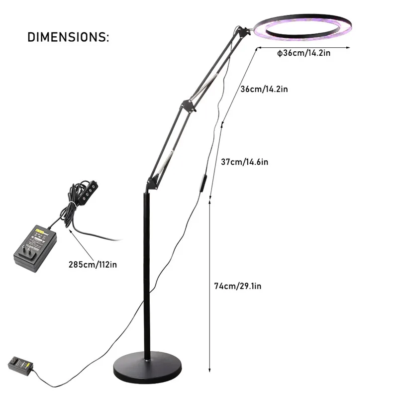 180W Dimming LED Grow Light Plant Lamps Full Spectrum Phyto Lamp Timer For Indoor Growing Plants Flower Growbox Tent Phytolamps |