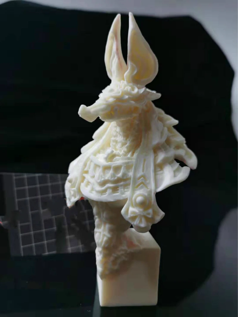 Каучуковая фигурка комплект Anubis бюст Неокрашенный гараж Смола модель комплект