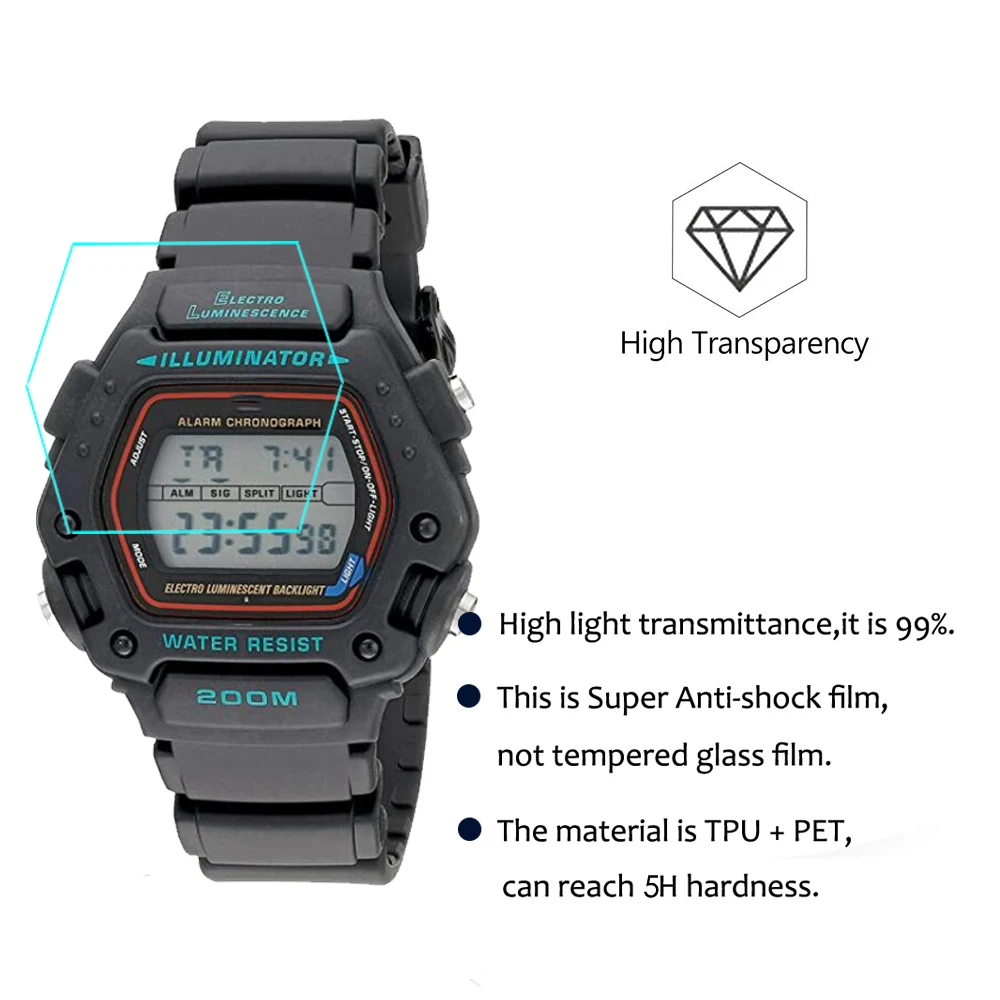 Пленка из ПЭТ для Casio DW290 