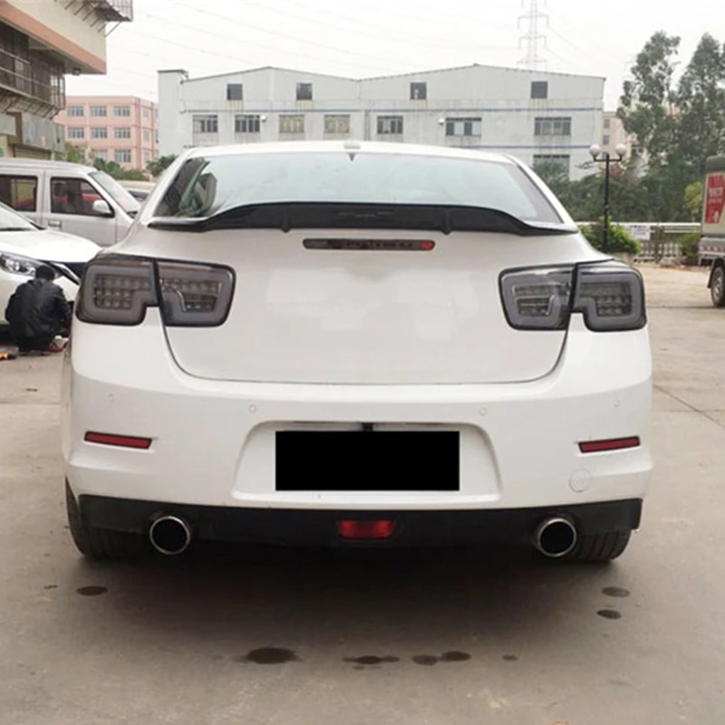 Подходит для Chevrolet Malibu спойлер 2012 2019 лет реальное глянцевое углеродное волокно