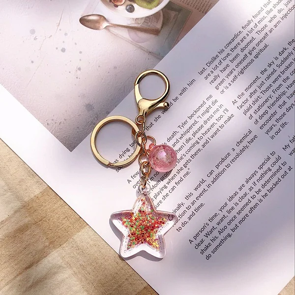 Модный и фантазийный брелок хит новинка мультяшный морской мир морская звезда