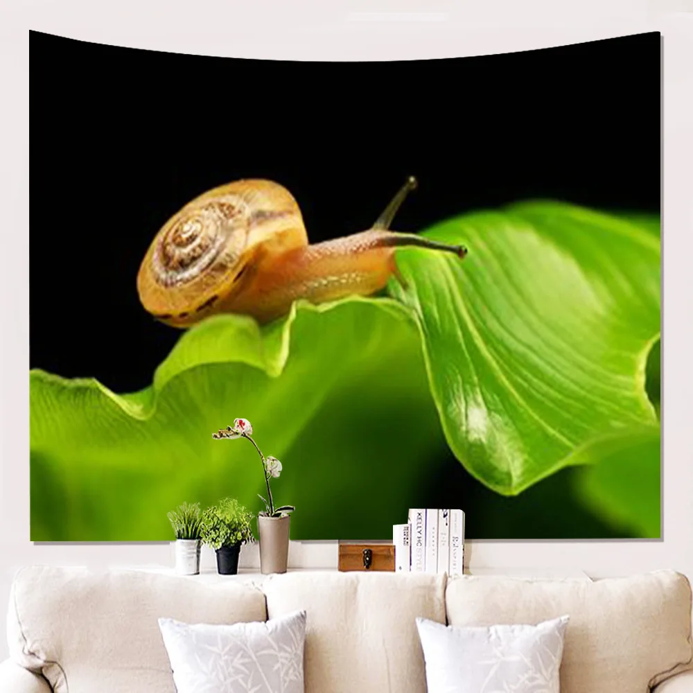 Zeegle настенный гобелен с животным узором креативное полотенце пляжное пикник