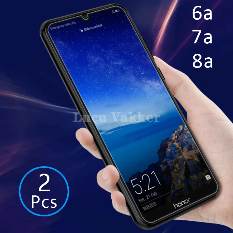 Чехол для Honor 8a 7a pro 6a, Защитное стекло для Huawei honer 8 7 6 a a8 a7 a6, закаленное стекло с полным покрытием, защита экрана телефона 9h