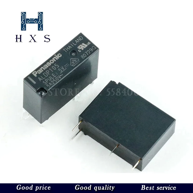 Реле ALDP105 ALDP112 ALDP124 ALDP105W ALDP112W ALDP124W 5V 12V 24V 5A 250V DIP4 новое и оригинальное | Обустройство
