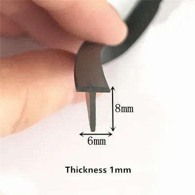 

Т-образный уплотнитель EPDM — Т-образная уплотнительная лента, устойчивая к ультрафиолетовому излучению, Т-образное уплотнение для окон и дверей, автомобильная, солнечная, бытовая техника