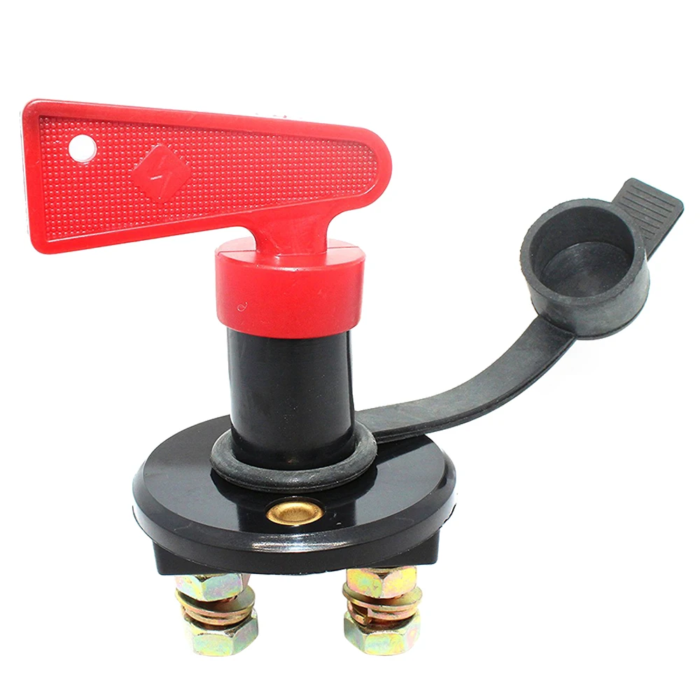 

Выключатель отключения аккумулятора для грузовика, лодки, автомобиля, изолятор питания, отключение, аварийный выключатель со съемным ключо...