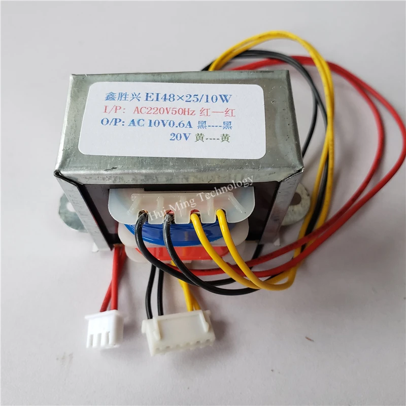 10 в 0 6a 20 15a трансформатор 220 В вход 10VA EI48 * 25 автоматическое управление беговой