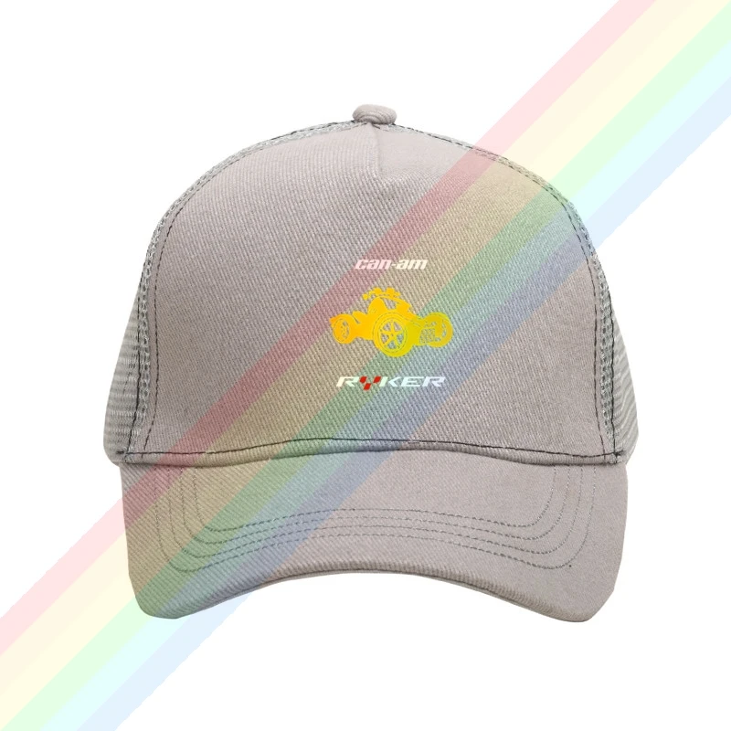 Удобная моющаяся бейсболка CAN Am Yellow для мужчин и женщин Регулируемая Кепка с