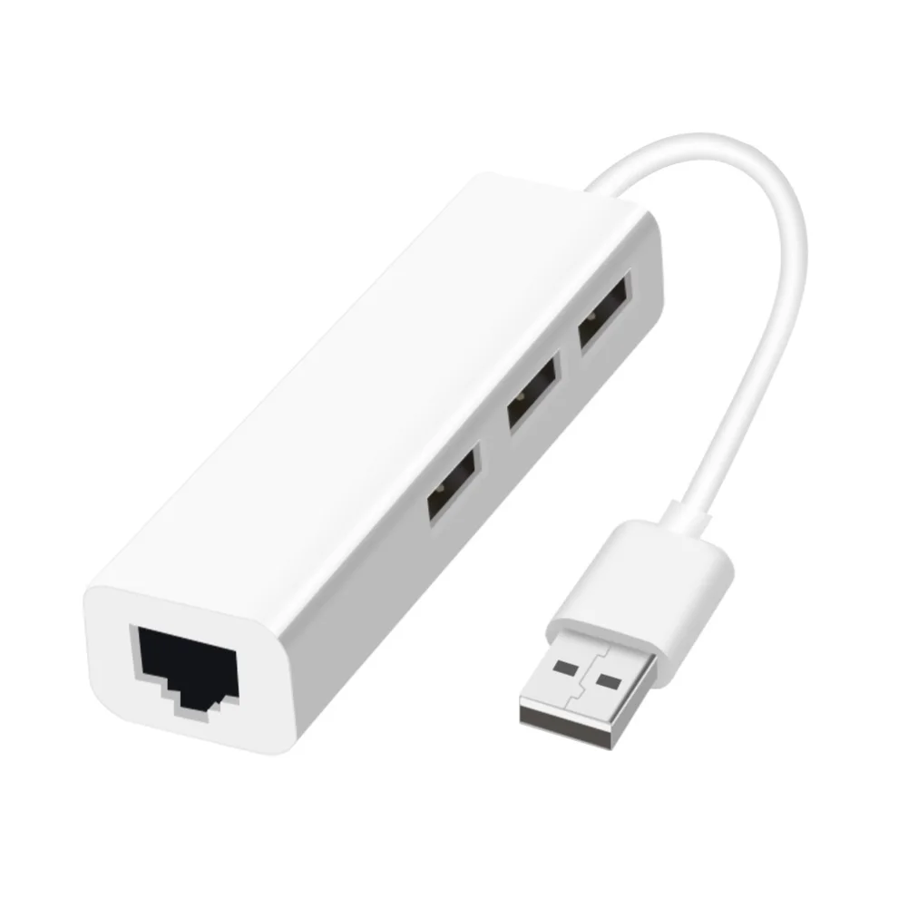 100 м USB-C Ethernet адаптер с 3 портами (стандарт C концентратор для оптоволкна вай-RJ45