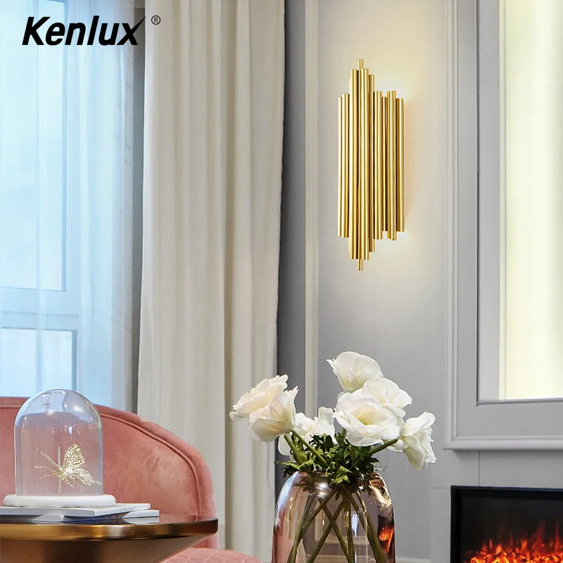 Современный Европейский пост-модерн золотая металлическая Хрустальная