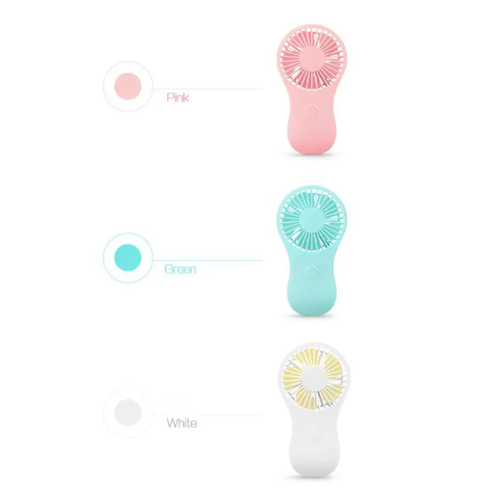 Портативный карманный мини-вентилятор ручной охлаждающий вентилятор для