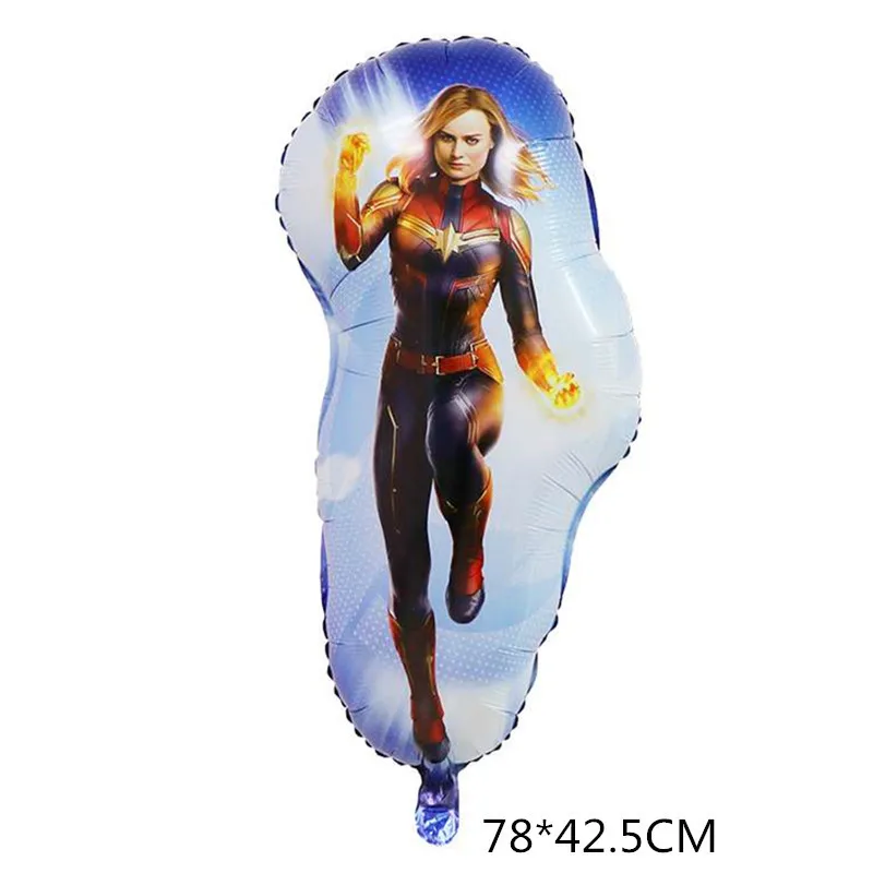 Воздушный шар из алюминиевой пленки с супергероями Марвел инопланетянами