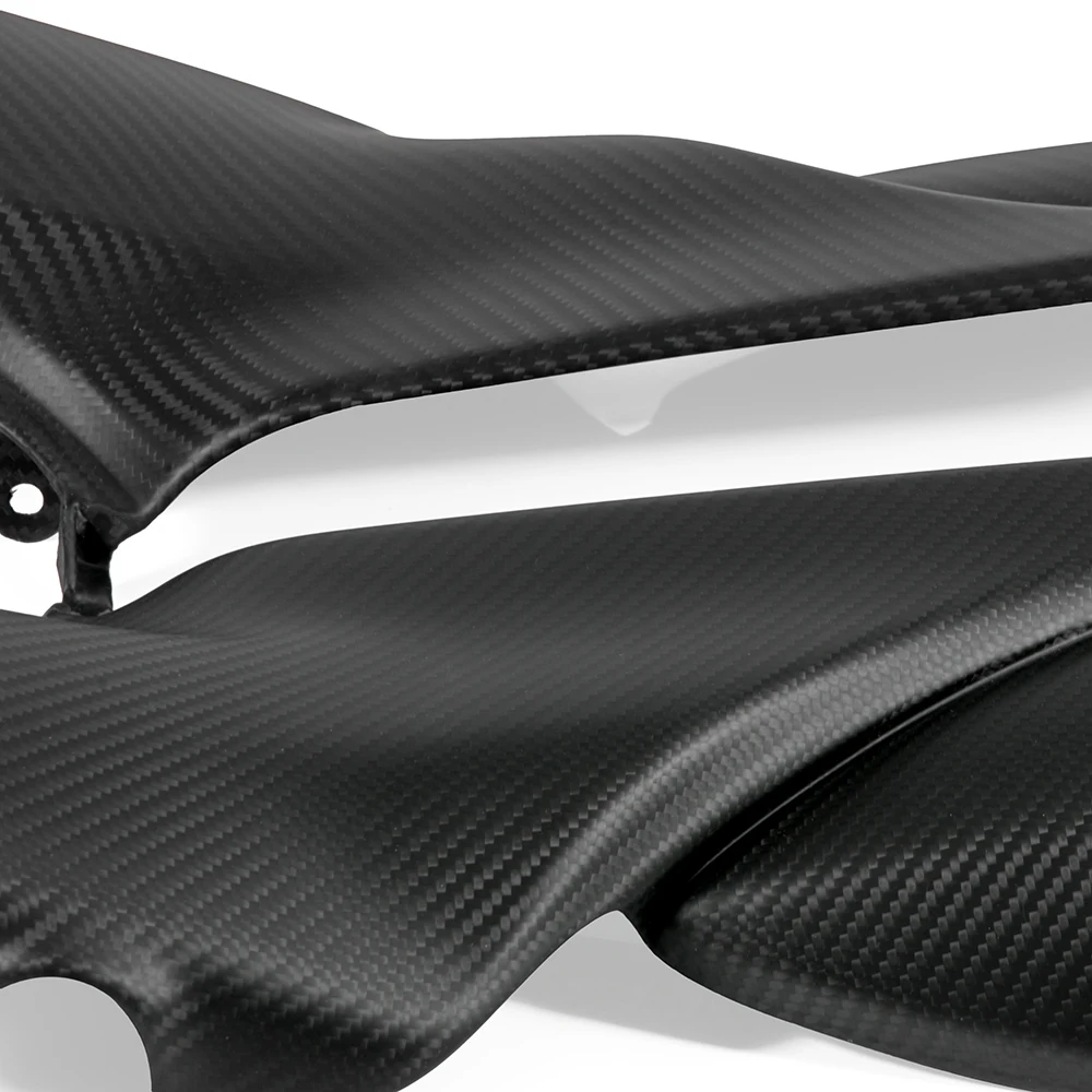 Полностью закрывающие боковые панели из 100% углеволокна 3K матовые детали для