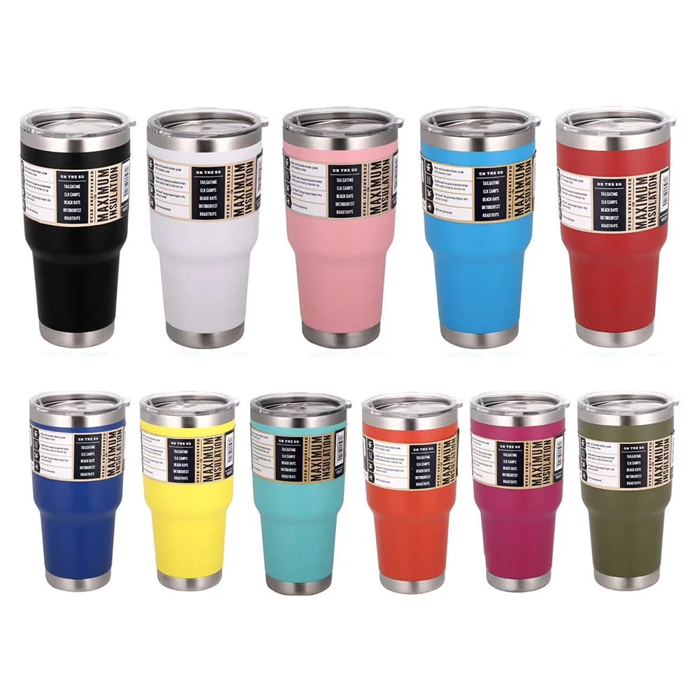 

900ML Travel Coffee Mug Water Cup Stainless Steel Thermos Tumbler Cups Double Wall Vacuum Flask Thermo Cups Bottle Thermocup