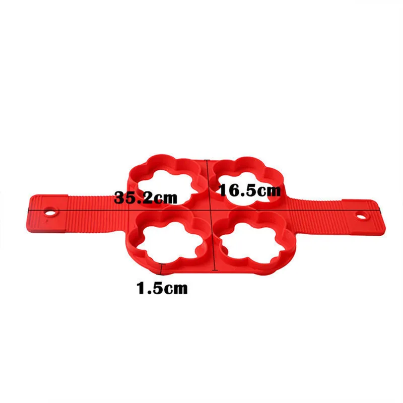 

Egg Pancake Ring Nonstick Pancake Maker Mold Silicone Egg Cooker fried egg shaper Omelet Moulds for Kitchen Baking Accessories