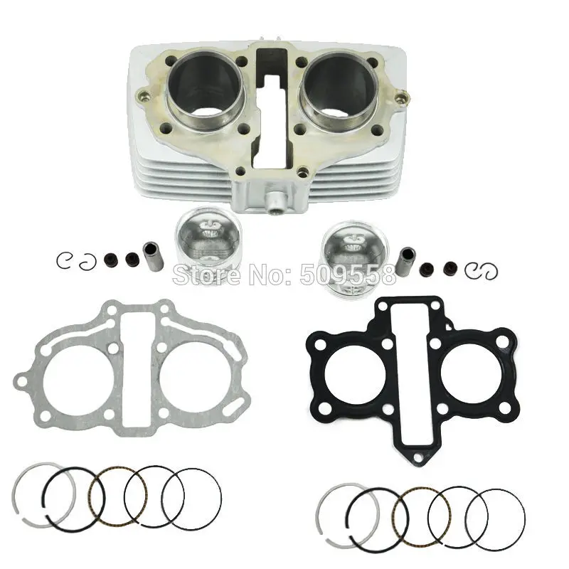 Мотоциклетные запчасти LOPOR 47 мм комплект цилиндров с воздушным охлаждением набор