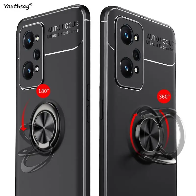 For Realme GT Neo 3T Case for Realme GT Neo 3T 2T Cover Coque Capa Funda Megnet Stand Holder Phone Bumper For Realme GT Neo 3T