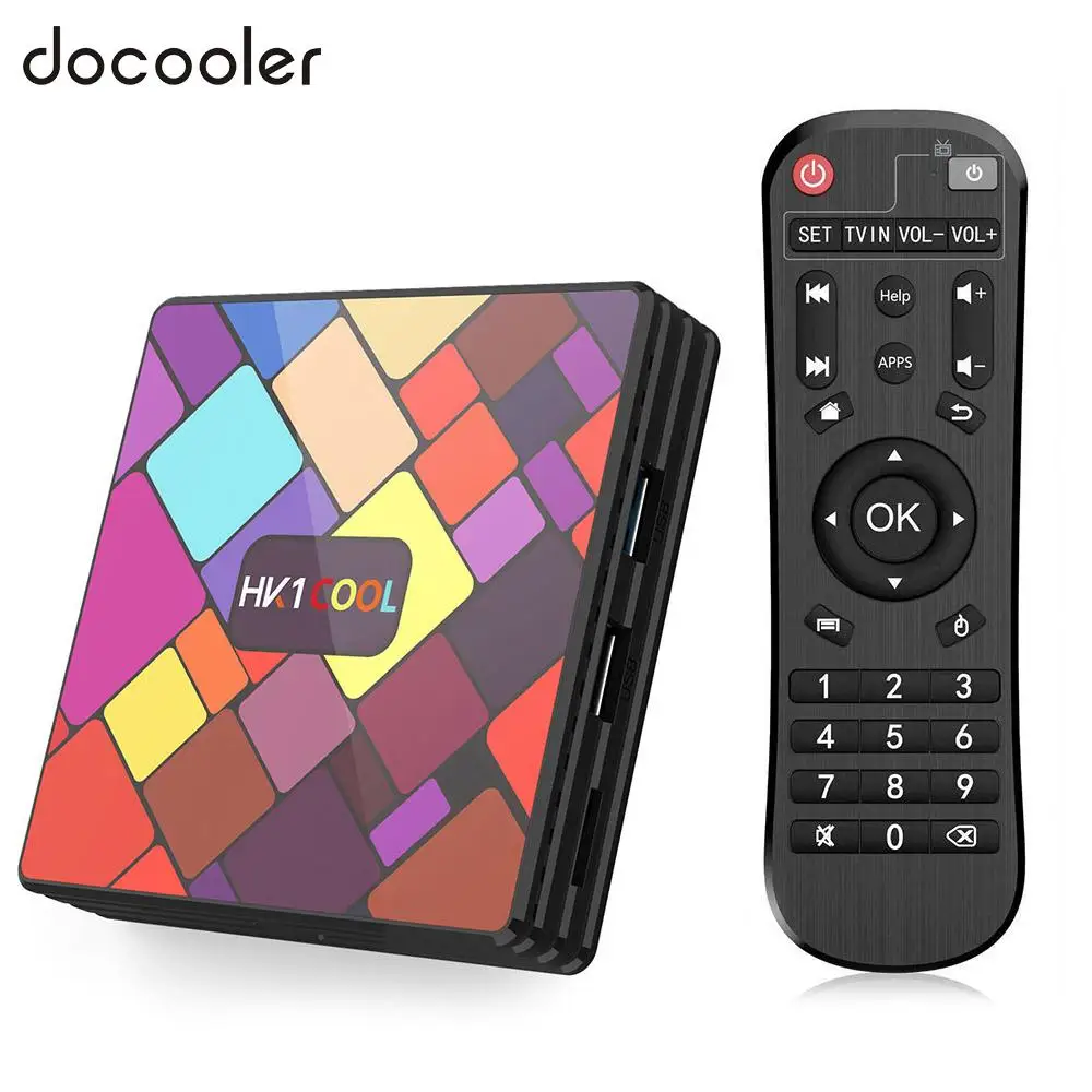 Смарт ТВ приставка HK1 крутой Android 9 0 2 4G/5G Wifi BT4.0 RK3318 Четырехъядерный 4 ГБ 32 64 Гб 4K Full HD