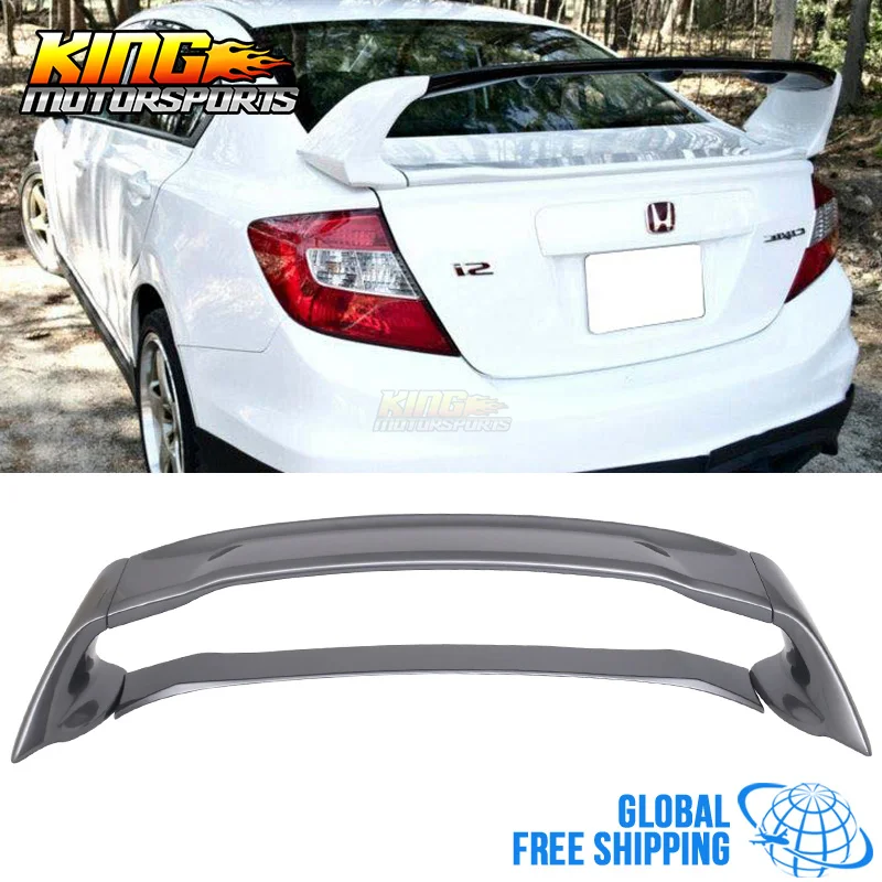 Спойлер для багажника из АБС-пластика подходит 12-15 Civic Mugen style окрашенный