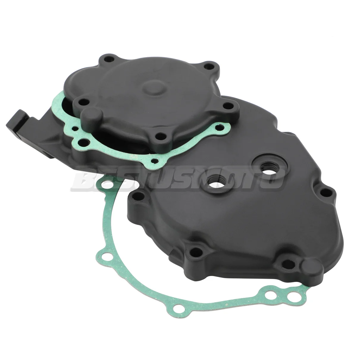 Motorcycle Right Stator Engine Cover Crankcase with Gasket For Kawasaki Ninja ZX10R ZX-10R ZX 10R 2006 2007