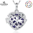 Подвеска Eudora 18 мм в виде летающих бабочек, сердец, клетка, гармония, шар, колокольчик, ангел, звонящий, бола, ожерелье для малышей, украшения для беременных