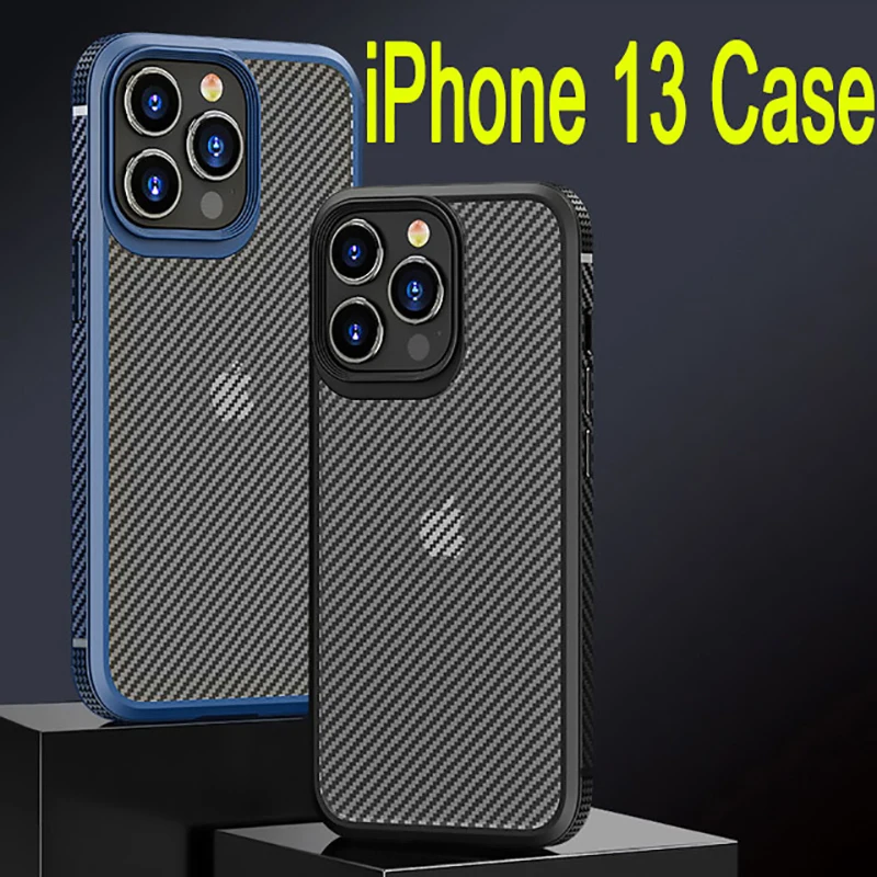 

For iPhone 13 iPhone Shockproof Case For iPhone 12 Pro Max iPhone 11 Xs XR Mini Luxury Cowhide Silicone Bumper Clear Cover Funda