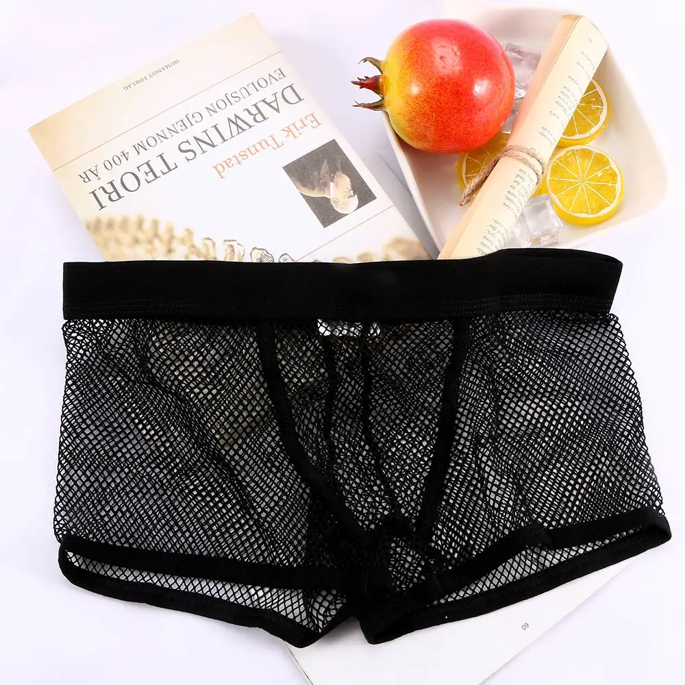 Женские прозрачные сетчатые Эротические трусики модные с низкой талией L/XL/XXL| |