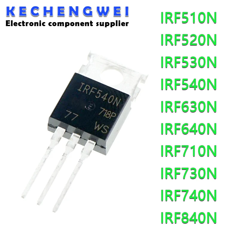 10 шт. IRF510 IRF520 IRF540 IRF640 IRF740 IRF840 IRF630 IRF630N TO-220 IRF510N IRF540N IRF520N IRF530N IRF640N IRF730 IRF710 |
