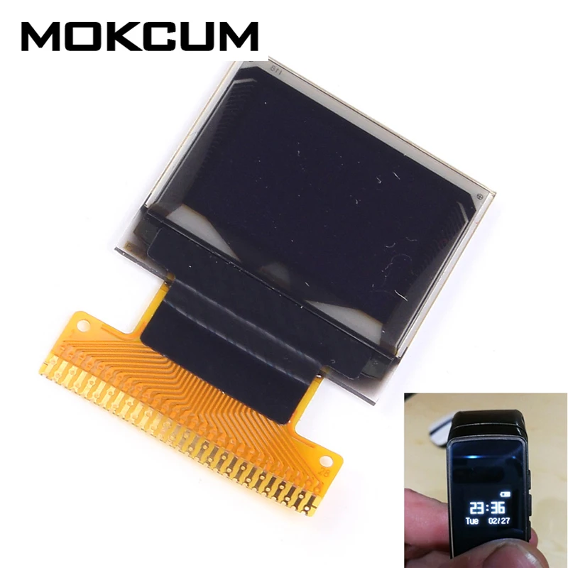 Белый 0 66 дюймовый oled дисплей модуль 64x48 &quotЖК экран SSD1306 для Arduino AVR STM32 ЖК