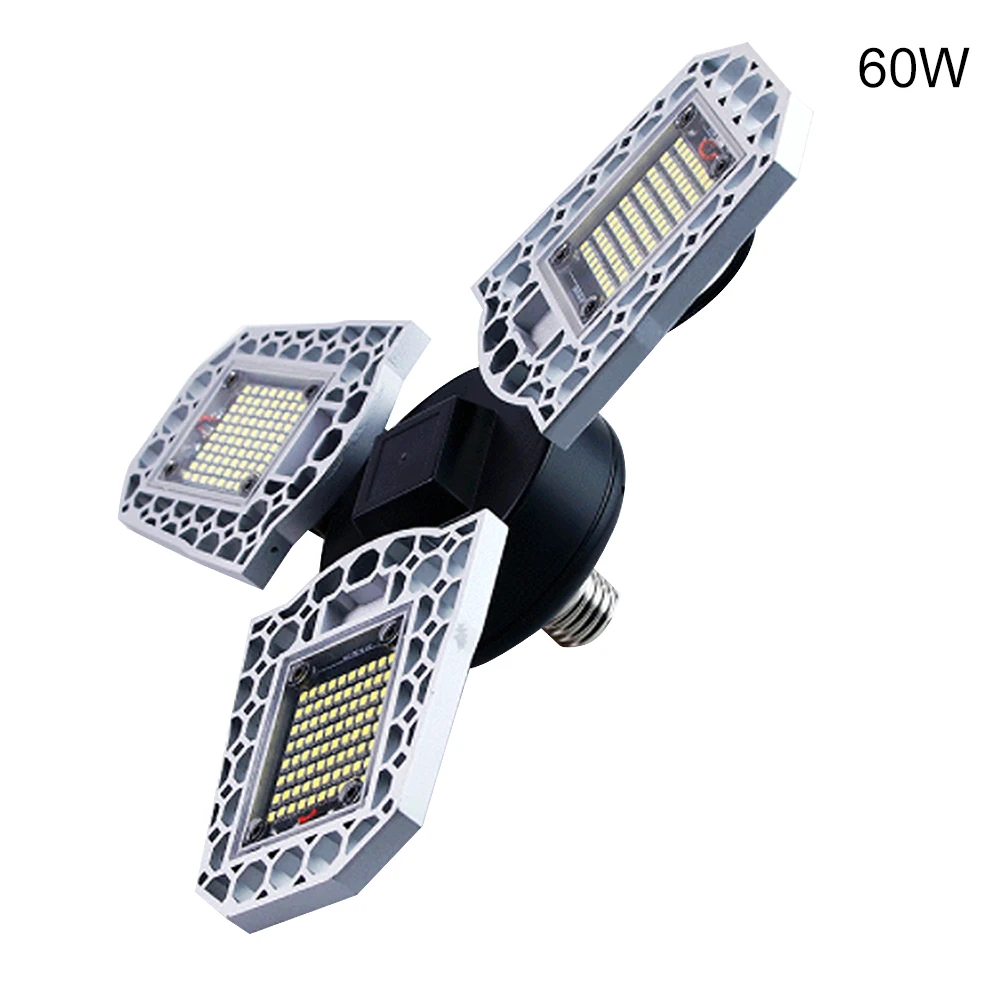 Folding light 60W 50 Вт-200 Вт Светодиодный светильник с высоким заливом 14000лм 6500 к Дневной светильник промышленный коммерческий подвесной светильник для складской мастерской - Цвет: Folding light 60W