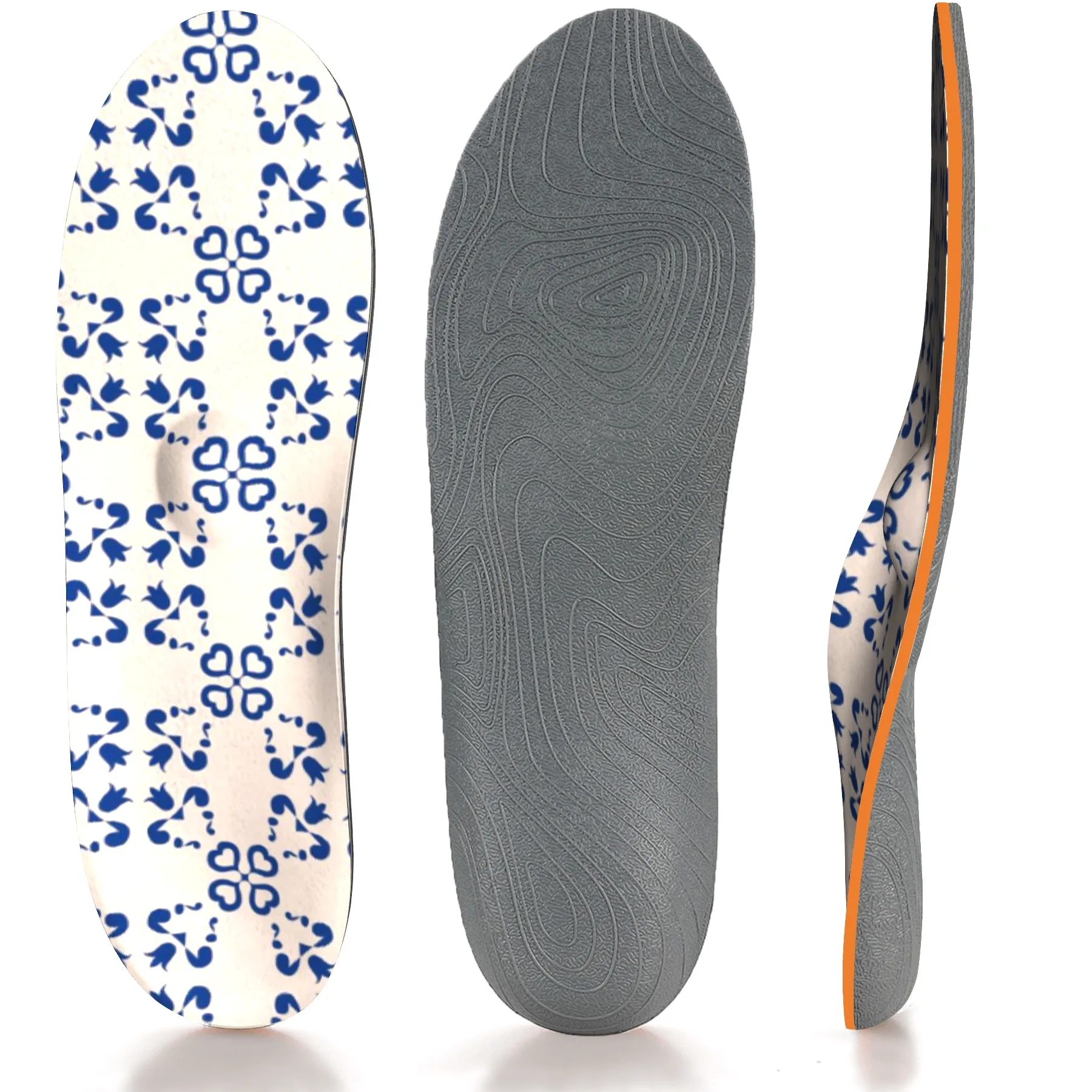 Full-Length Personality Insoles Absorb Sweat Long Station Female Shoes