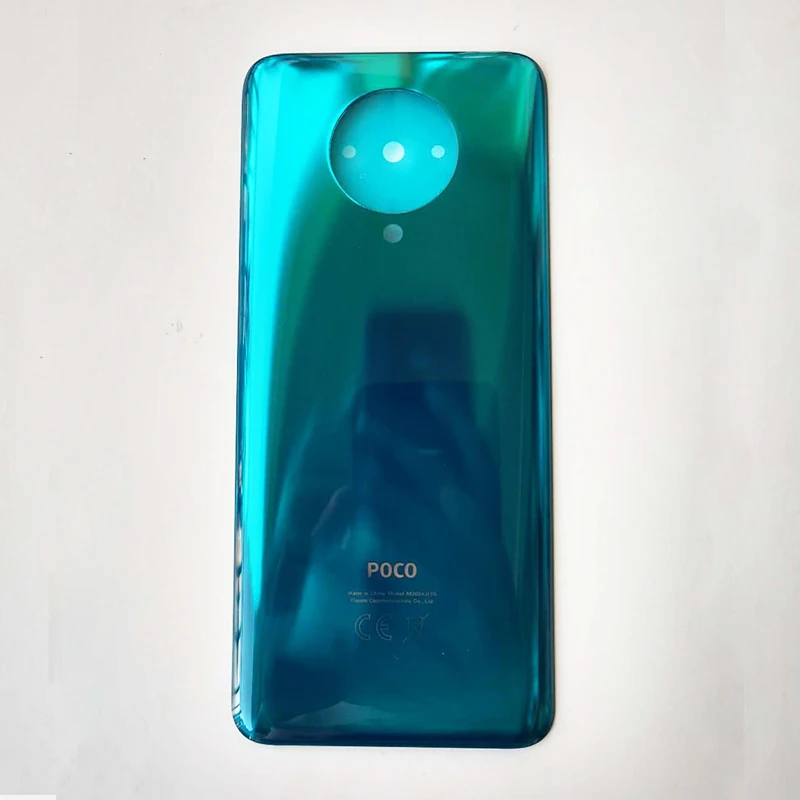 Стеклянная Крышка батарейного отсека для xiaom Poco F2 PRO, задний Чехол + клей для poco F2 про задний корпус