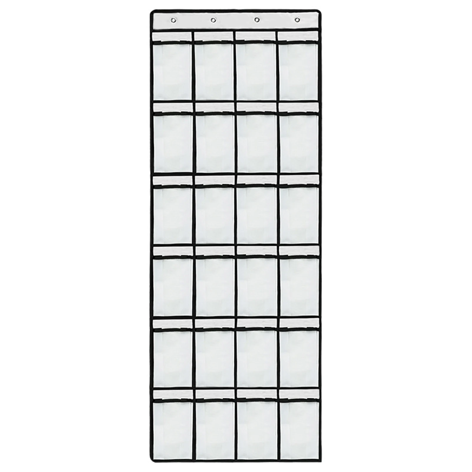 

Hot 24 Grids Hanging Bag Multipurpose Space Saving Jewelry Snack Storage Bag for Home Living Room Bedroom