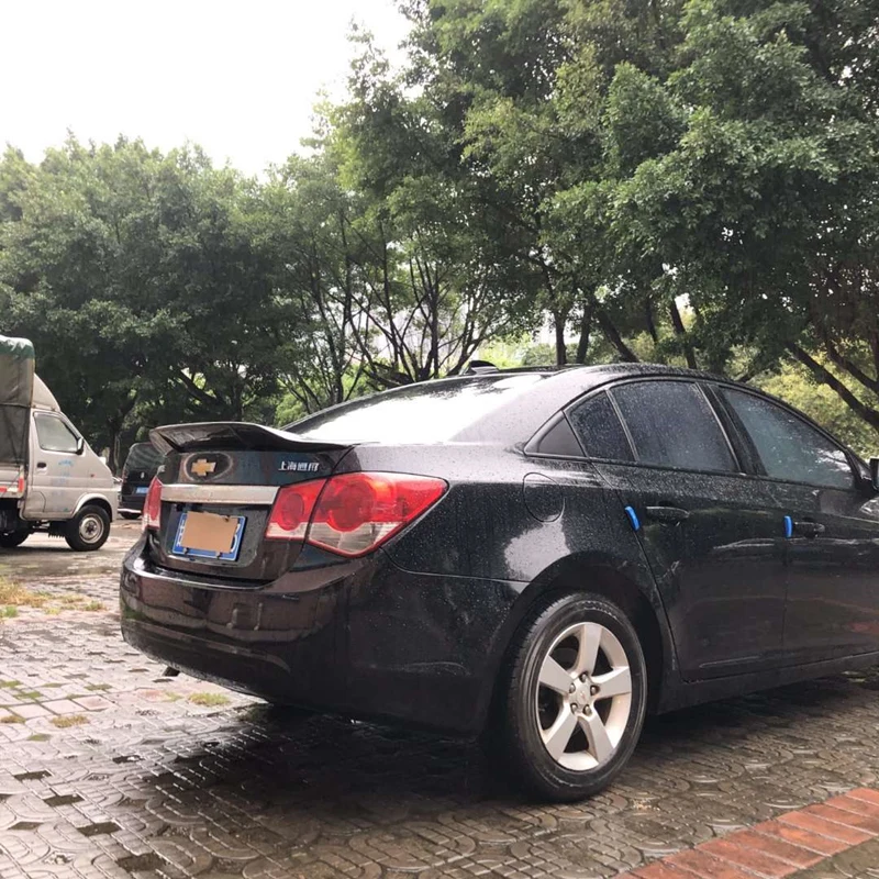 Для Chevrolet спойлер Cruze Высокое качество углеродного волокна/Материал FRP заднего крыла автомобиля для Chevrolet Cruze R стиль спойлер 2009