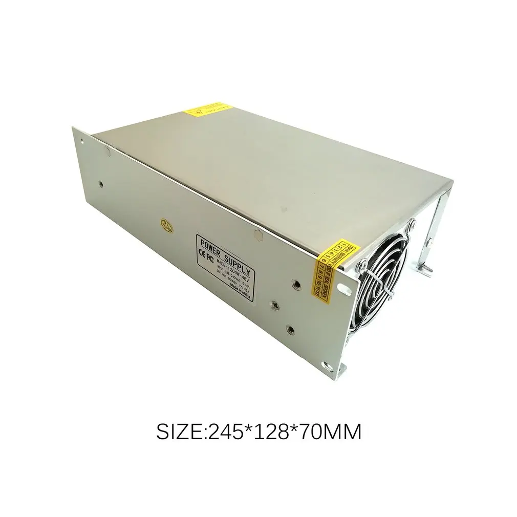 DC 48V 25A 1200W LED Driver Switching Power Supply Adapter Monitor power supply Industrial Transformer Outdoor | Электроника
