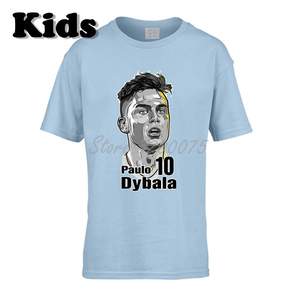 23 Детская футболка La Joya Paulo Dybala 10 масок жестов, одежда, футболка для мальчиков и девочек, W19033003 - Цвет: 23
