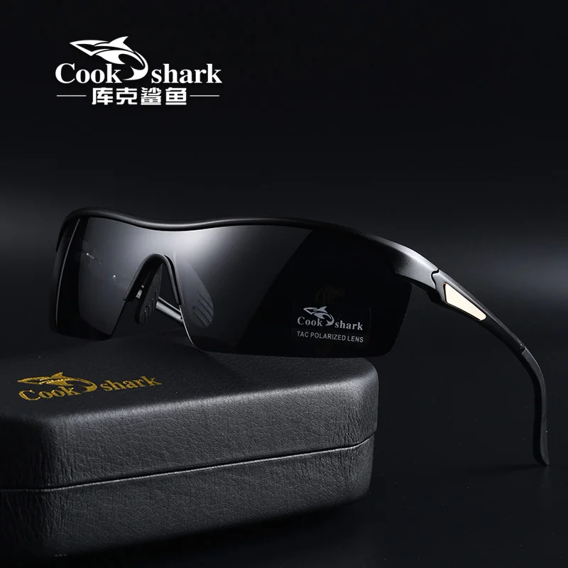 Солнцезащитные поляризационные очки Cook shark для мужчин вождения меняющие цвет