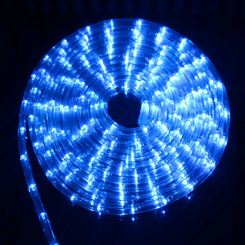 AC 110V 220V IP67 водонепроницаемая светодиодная лента RGB Радужная трубка Праздничная