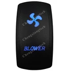 Воздуходувка для автомобиля лодки синий светодиод Lasor 5-контактный кулисный переключатель ВКЛ.ВЫКЛ. 12В 24В морской класс аксессуары для Carling Arb Narva 4x4